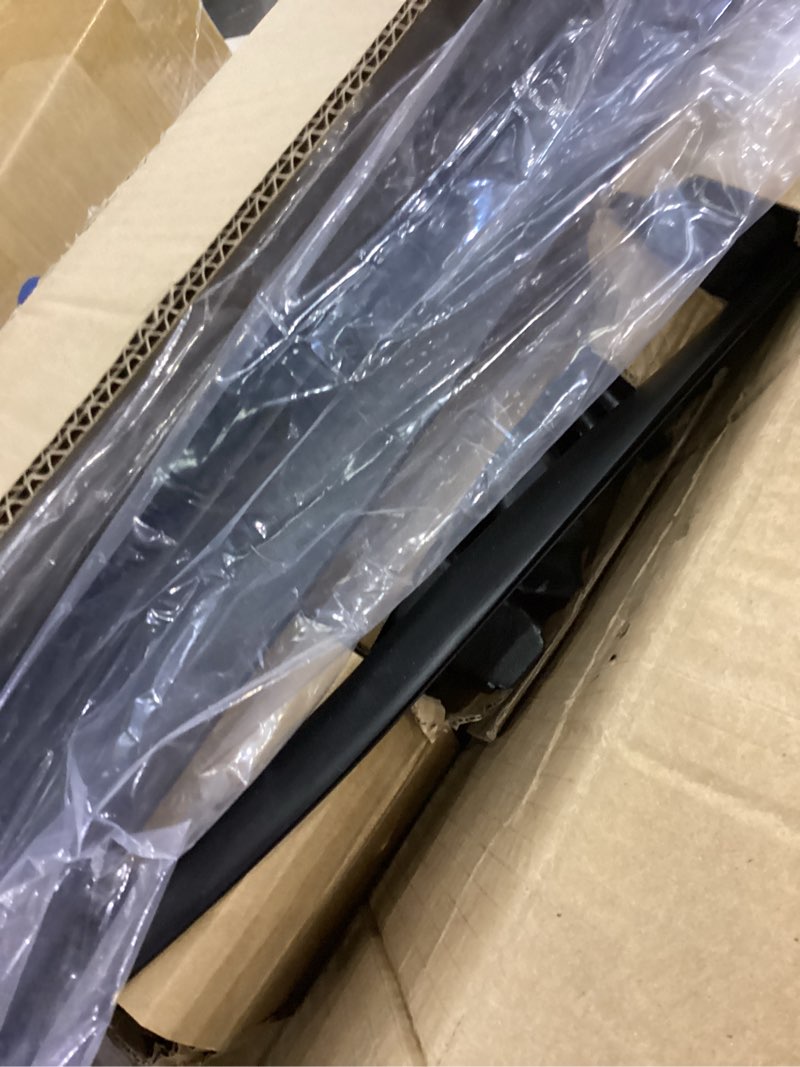 Condition photo showing As Is for 51" Universal Car Roof Rack Cross Bars, Capacity Roof Rack for Bare Roof, with 4 Kinds Clamp