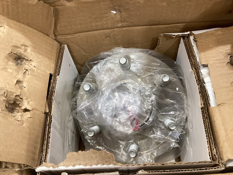 Condition photo showing As Is for pair 515079 front wheel bearing wheel hub, fit for ford f150 f-150 4wd 4x4 2005 2006 2007 2008, for lincoln mark lt 2006 2007 2008 6-lugs w/abs