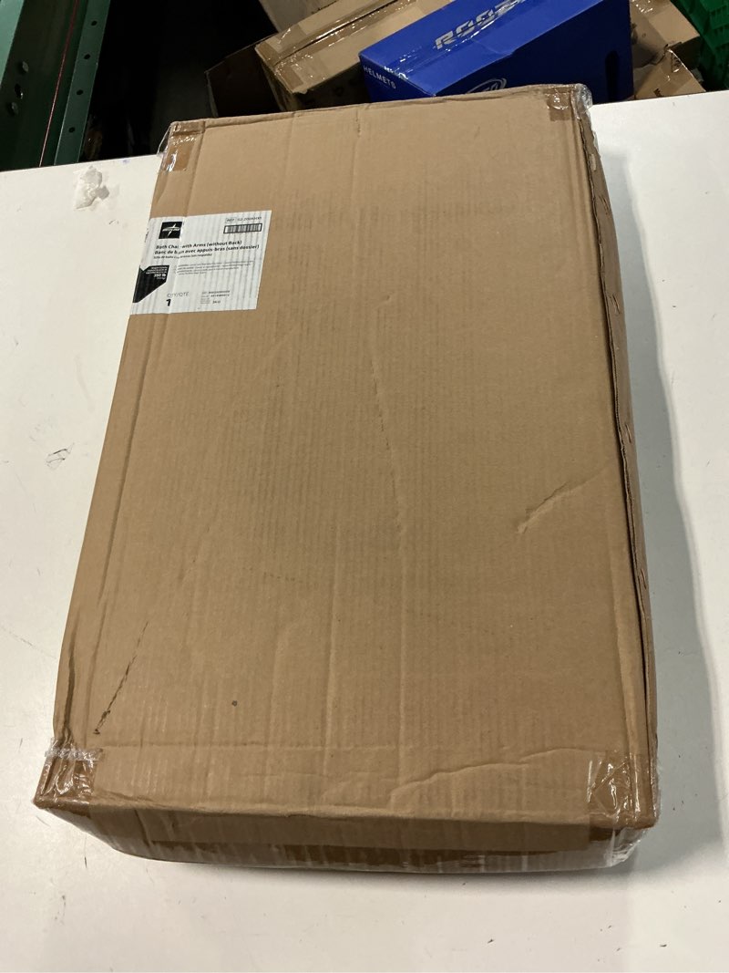Condition photo showing New/Like New for medline knockdown bath bench with arms