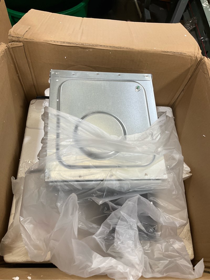 Condition photo showing New/Like New for good housekeeping 90053 yorkshire decorative 80 cfm 2.5 sones bathroom ventilation exhaust fan with light, brushed nickel