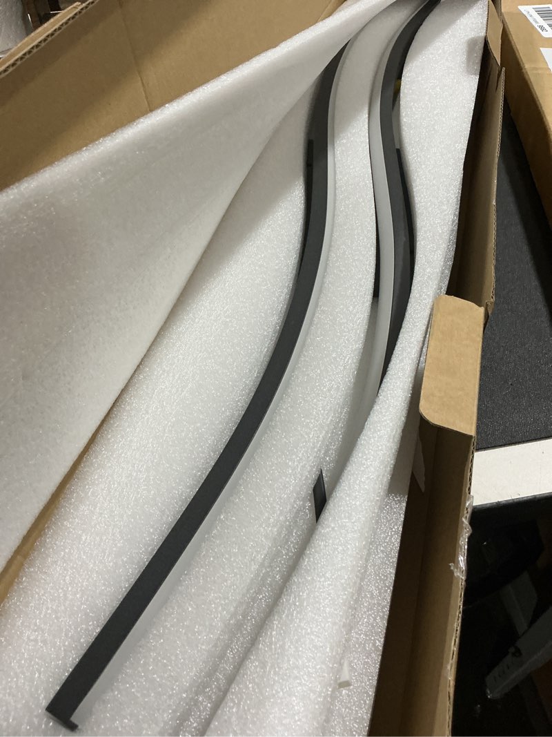 Condition photo showing Good Condition for Black Vanity Lights Fixtures Over Mirror, Modern LED Bathroom Light Fixture with Remote Control, 3CCT Dimmable Bathroom Vanity Light 40.5 inch Wall Sconce Lighting for Bedroom, Living Room