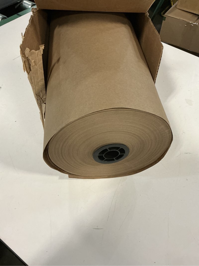 Condition photo showing Good Condition for schoolsmart kraft paper roll, 50 lb, 1000', brown