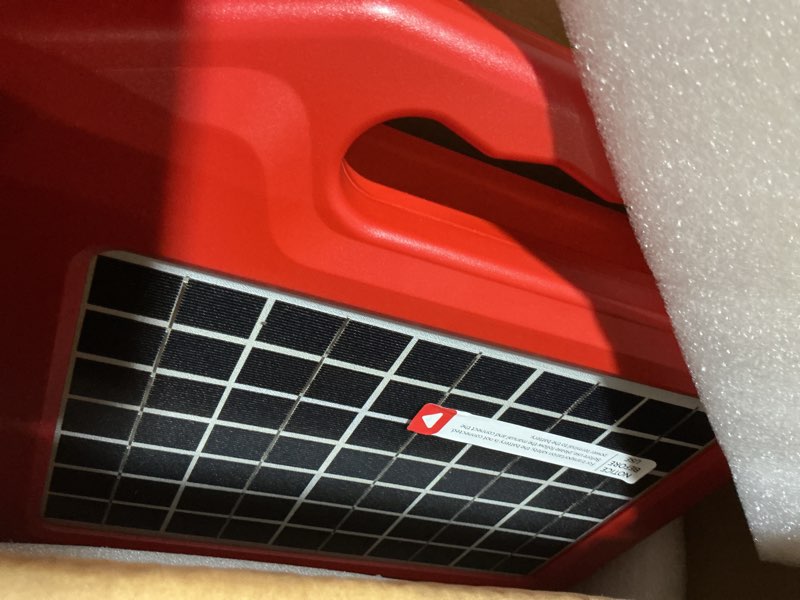 Condition photo showing Good Condition for 50 Miles Solar Electric Fence Charger, 0.95 Joule High-Power Solar Fence Charger for Livestock, Horses, and Wildlife Control, Solar Electric Fence with Easy Installation