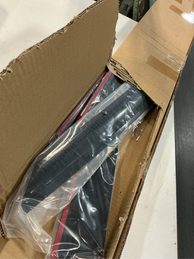 Condition photo showing Good Condition for side window visor 6 piece set for toyota highlander 2020 2021 2022 2023 2024 2025 safe rain out-channel guard deflector window deflectors vent deflectors (for highlander 20-25 6-pcs)