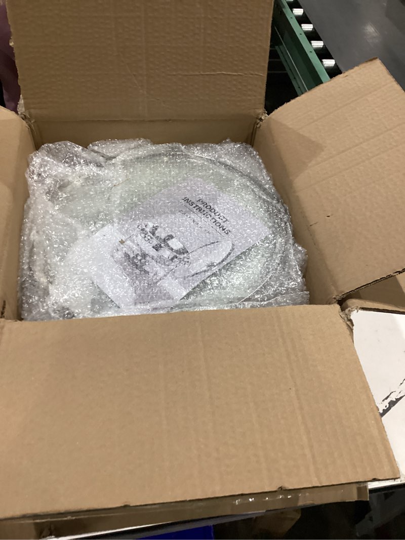 Condition photo showing As Is for Chafing Dishes for Buffet Set: 100% Pre-Installed Chafers for Catering - Round Chafing Dish Buffet Set with Lids | Chafers and Buffet Warmers Sets | Serving Food Warmer | Chafers Servers Sets 4 pack