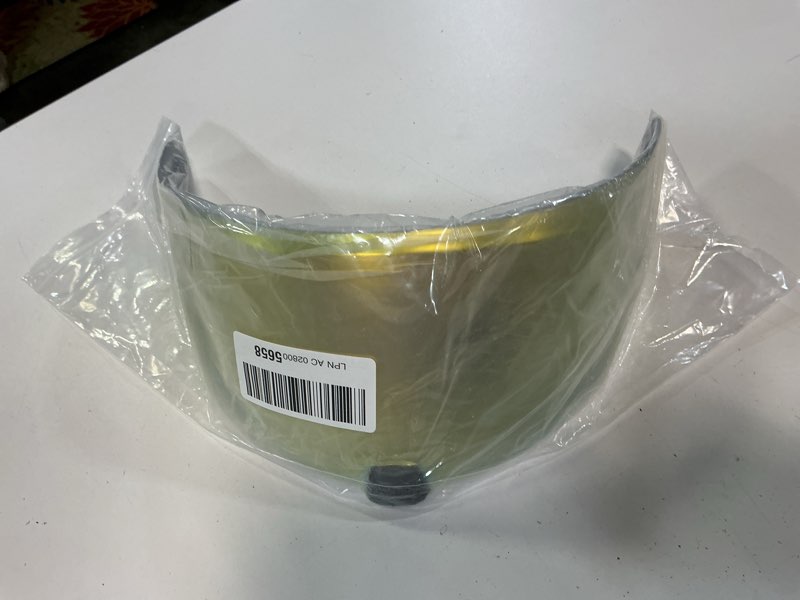 Condition photo showing Good Condition for Replacement Motorcycle Helmet Shield for I10 I70 HJ-31 Helmet Visor Shield Anti-Scratch Wearproof Windproof Universal Helmet Accessories Clear Red/Gold Red