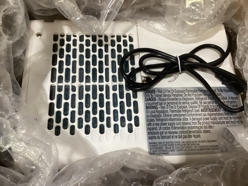 Condition photo showing New/Like New for freaire 2500sq.ft dehumidifier, 34pint dehumidifiers for home, quiet dehumidifier for basement, bedroom, bathroom, with 6.56ft drain hose, 0.53gal water tank, 3-color humidity light creamivory
