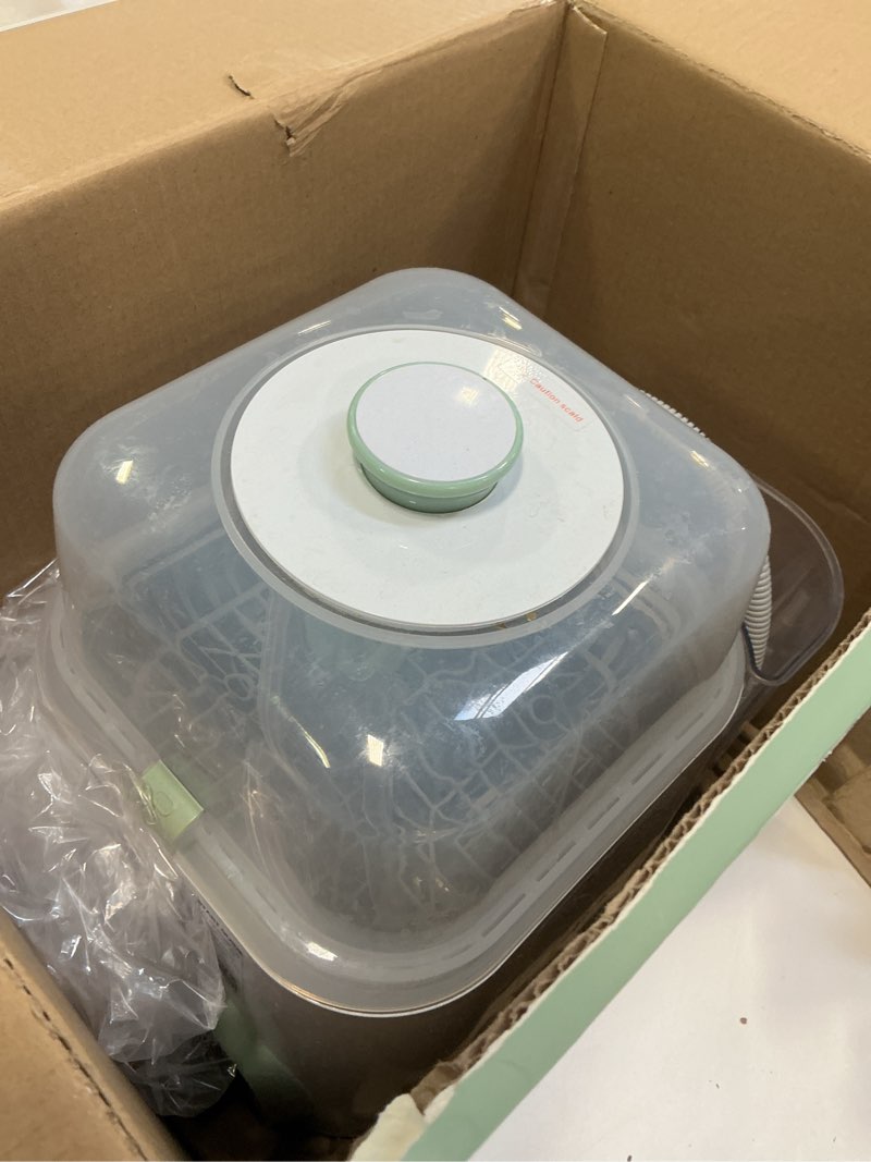 Condition photo showing As Is for Momcozy KleanPal Pro Baby Bottle Washer, Sterilizer & Dryer - All-in-One Cleaning Machine for Bottle