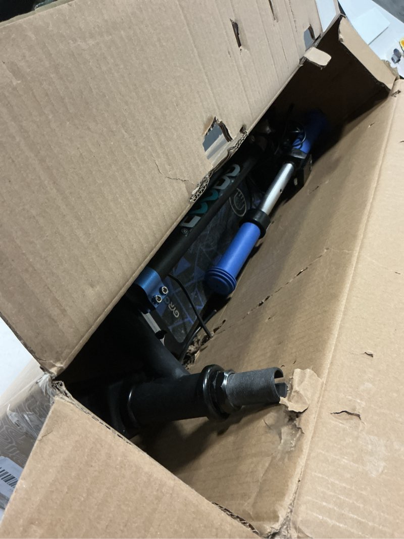 Condition photo showing As Is for Gyroor H30 Max Electric Scooter for Kids Ages 8-12, 150W Powerful Motor, Bluetooth Music, Dual Brake System, Adjustable Height and Speed, Best Gifts for Kids