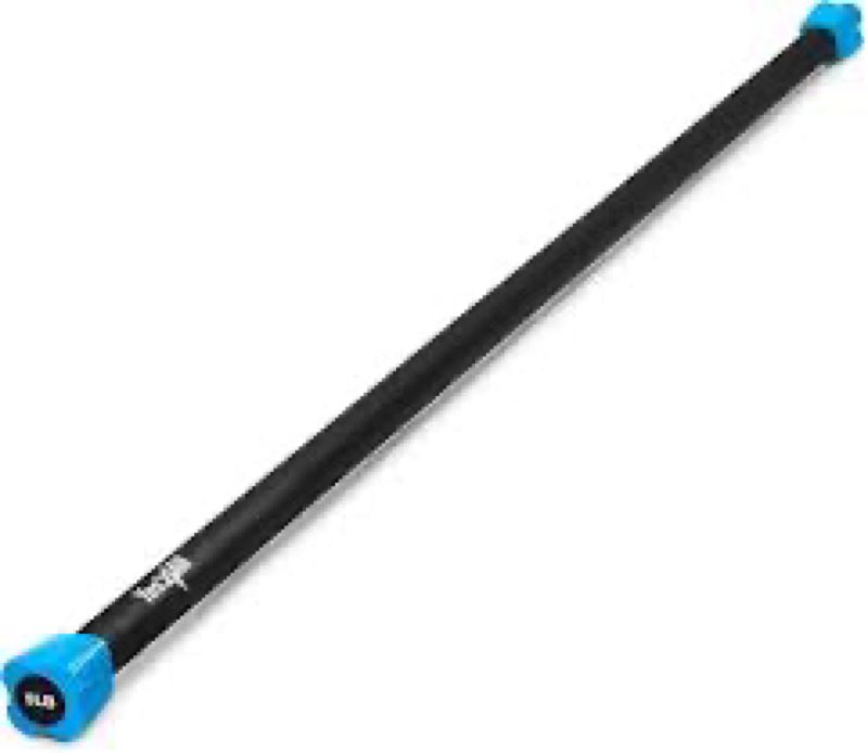 Yes4All Total Body Workout Weighted Bar / Weighted Workout Bar – Great for Physical Therapy, Aerobic