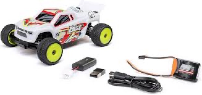 Losi Micro-T 1/28 2 Wheel Drive White RTR LOS-1392T1