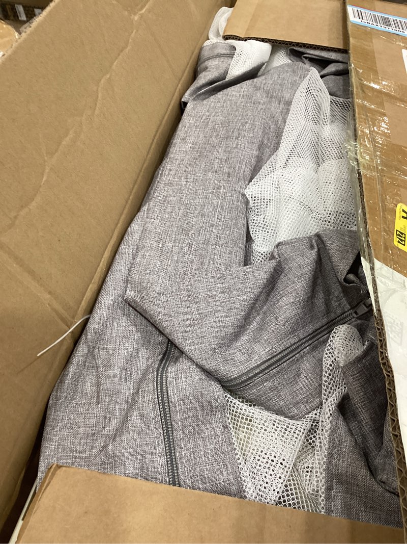 Condition photo showing Good Condition for 3-piece king size bed rail for toddlers - adjustable baby bed rail guard, kids safety bed rail for king size bed (78.7"x78.7"x74.8"-grey) grey 3-piece king size (78.7" x 78.7" x 74.8")