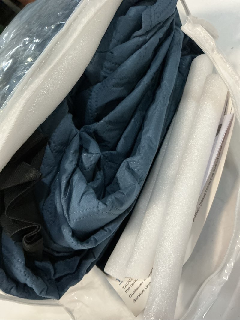 Condition photo showing Good Condition for taococo 100% waterproof recliner covers, recliner sofa covers with leg straps, reversible recliner couch cover for reclining chair, washable couch protector for pets kids(3 seater, ocean blue) ocean blue 3 seater