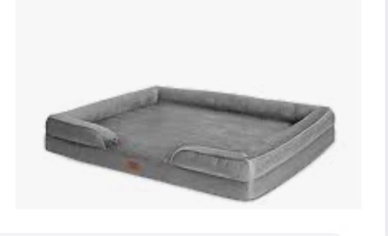 Aodisman sofa-style orthopedic dog bed large