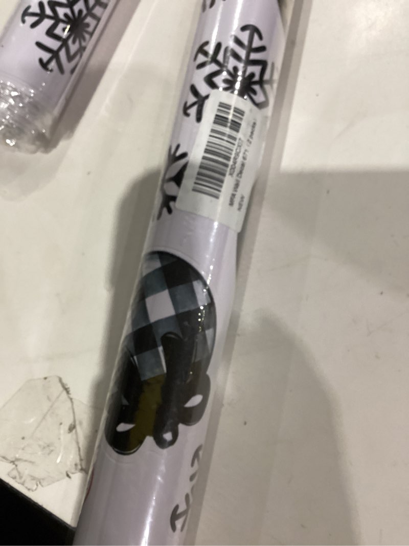 Condition photo showing Good Condition for Mfault Christmas Tree Wall Decals Stickers, Xmas Gifts Balls Decorations Bedroom Art, Winter Holiday Home Kitchen Decor Christmas Tree Balls