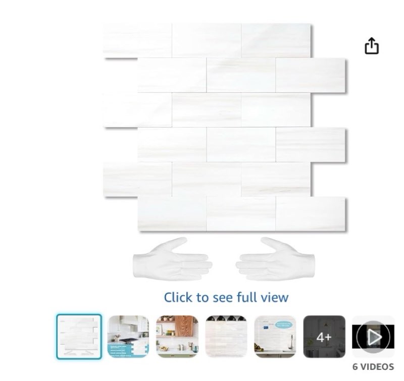 STICKGOO 10-Sheet Subway Tile Peel and Stick Backsplash, Seamless Design Polished Eurasia Beige Kitc