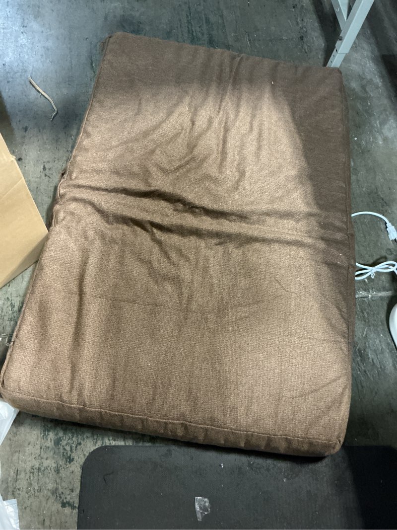 Similar Comfort Dog Bed for Small Dogs & Cats, Waterproof Dog Crate Mat Orthopedic Egg Crate Foam with Washable Removable Cover, Black 23.0\"L x 17.0\"W x 2.5\"Th Pure Black