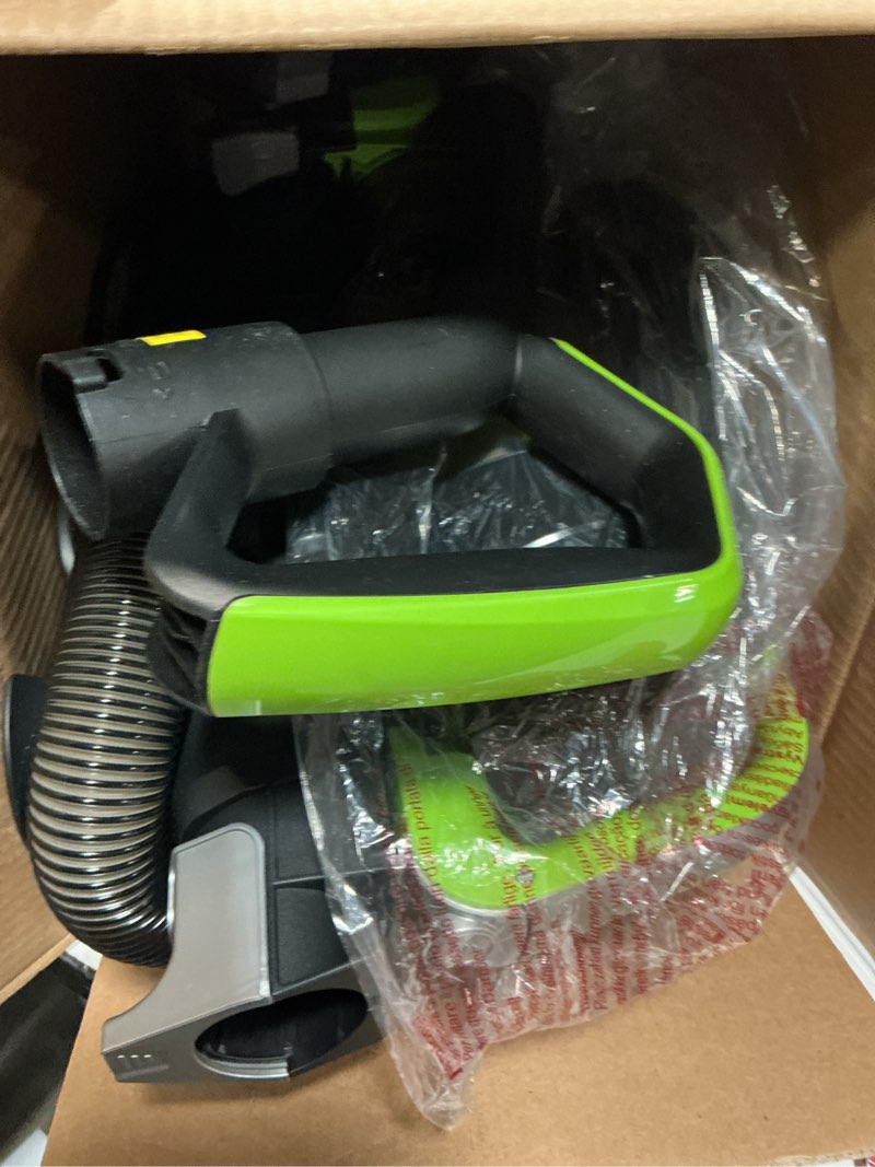 Condition photo showing As Is for eureka airspeed ultra-lightweight compact bagless upright vacuum cleaner, neu10ae4, green