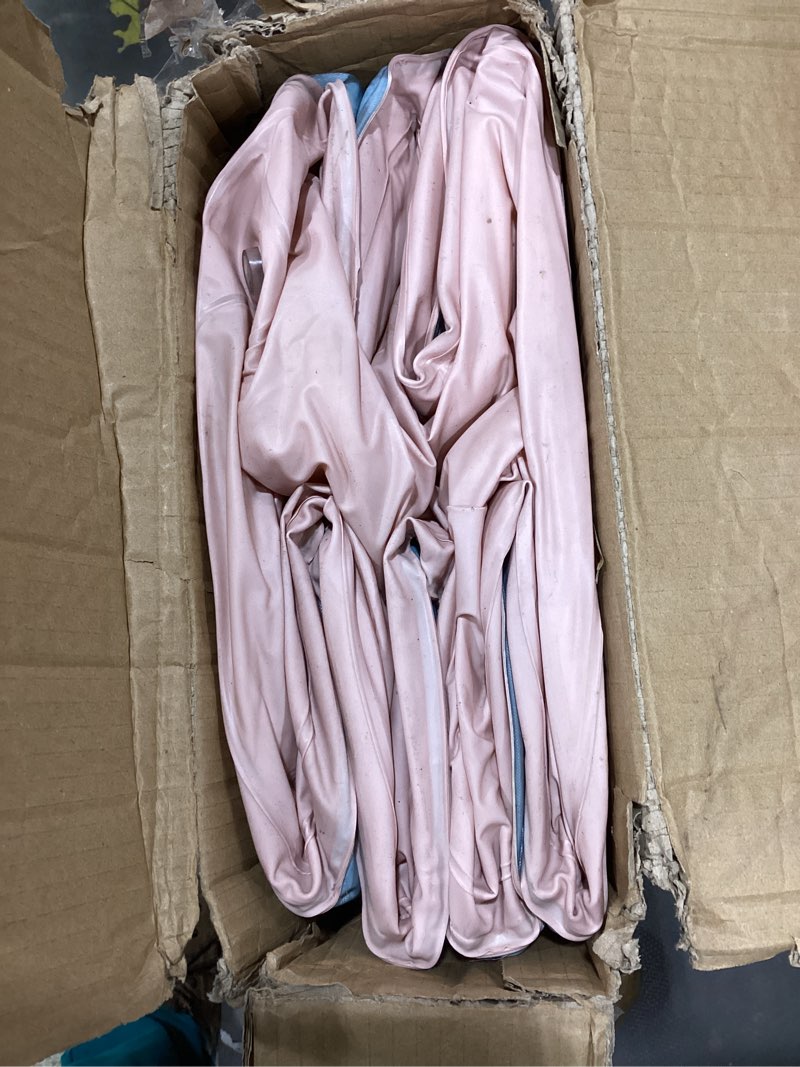 Condition photo showing As Is for Portable Foldable Ice Bath Tub, Large Size 77 Gal, Fast Muscle Recovery, Home Outdoors Gyms, Quick Opening without Installation, No Water Leakage (Ice/Hot Universal) Blue Pink