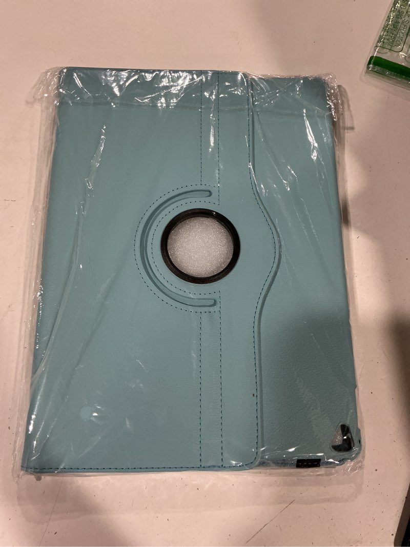 Condition photo showing Good Condition for vultic rotating case for ipad pro 12.9 inch [1st/2nd gen 2015/2017], 360 degree stand [auto sleep/wake] folio pu leather smart cover (light blue) ipad pro 12.9" 1st/2nd gen 2015/2017 light blue