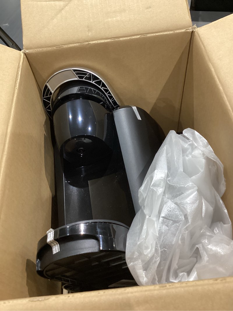 Condition photo showing As Is for keurig k-compact single-serve k-cup pod coffee maker, with 3 brew sizes, smart start feature, 36oz removable reservoir, black