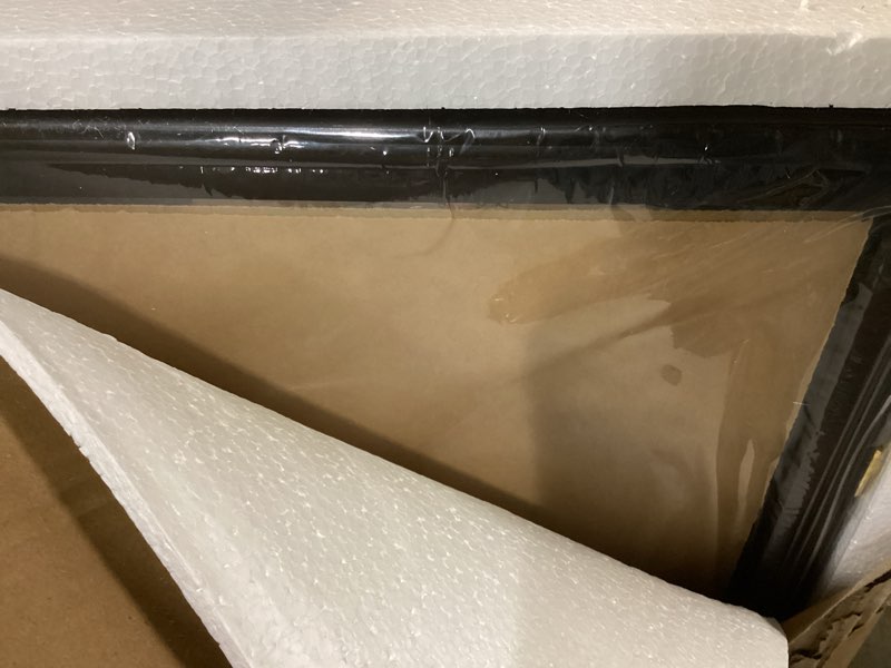 Condition photo showing Good Condition for 35 Graded Sports Card Display Case - Baseball Card Display Frame with UV Protection Clear View Lockable Wall Cabinet for Basketball Collectible Trading Card Black Finish 35 Card - Black - Vertical