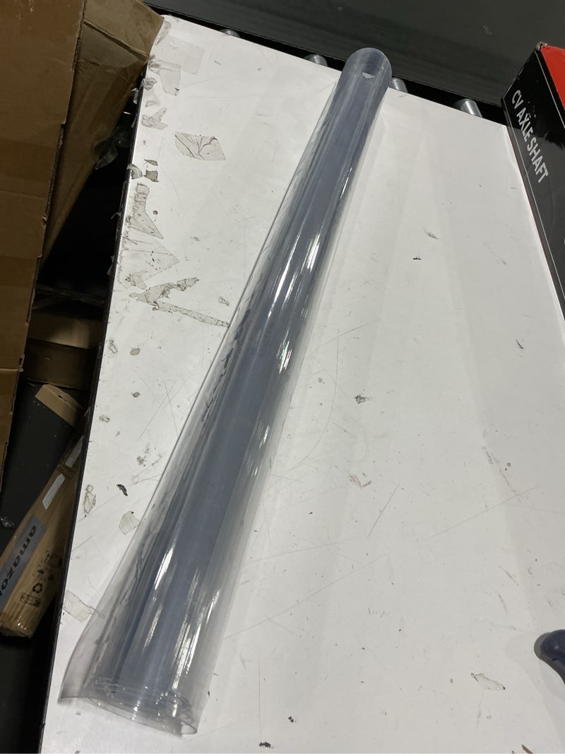 Condition photo showing New/Like New for warmstar clear table protector 2mm thick, 35x63 inch clear table cover protector, plastic table cover, clear desk mat desk pad, desk protector mat for coffee table, writing desk, dining room 35" x 63"