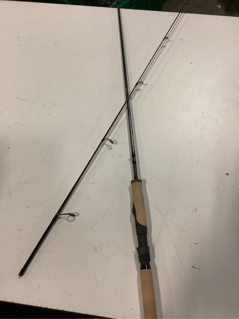 Kids wooden grip fishing pole