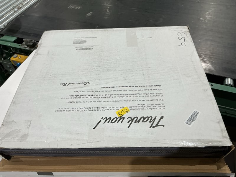 Condition photo showing New/Like New for meliusly heavy duty bunkie board queen size (60x80) - non-slip breathable bed support board for slatted bed frame, anti-sag under bed support, noise minimizing moisture resistant bed board queen (60x80'')