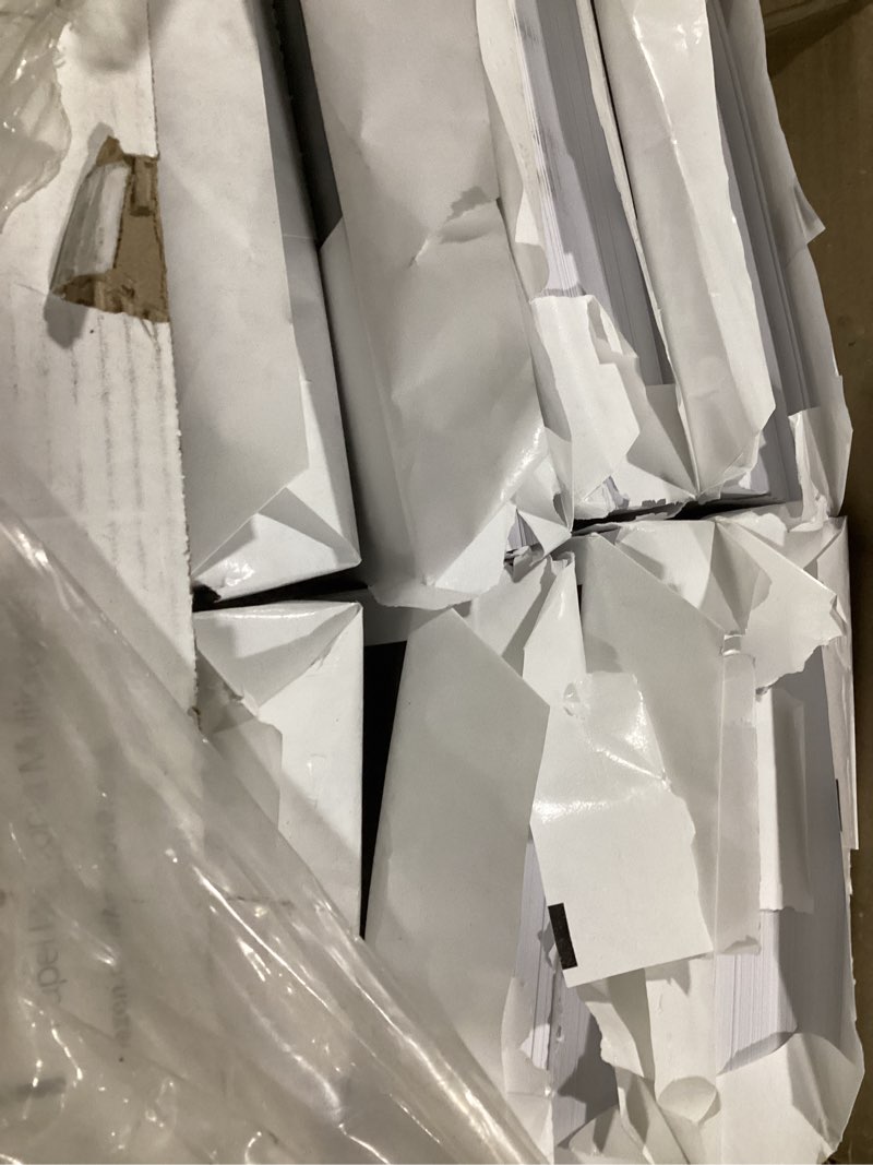 Condition photo showing As Is for amazon basics multipurpose copy printer paper, 20 lb, 8.5 x 11 inches, 10 reams (5,000 sheets), 92 bright white