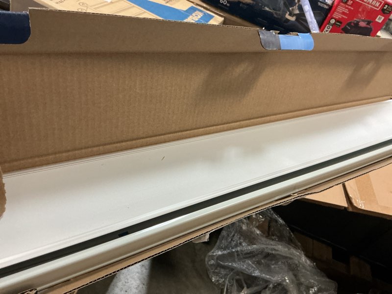 Condition photo showing As Is for levolor trim+go 13-piece vertical blind head rail