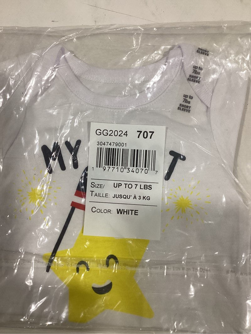 The Children's Place,Unisex Baby,My First Holidays Short Sleeve Graphic Bodysuits,My First 4th of Ju