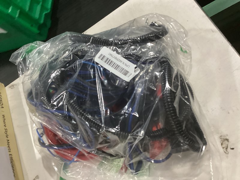 Condition photo showing Good Condition for 4 Gauge Amp Wiring Kit by InstallGear - Complete Subwoofer Wiring Kit with Power, Ground, RCA Cables - Soft Touch CCA Cable Set for Amplifier Installation - 17ft Length 4 Gauge Red