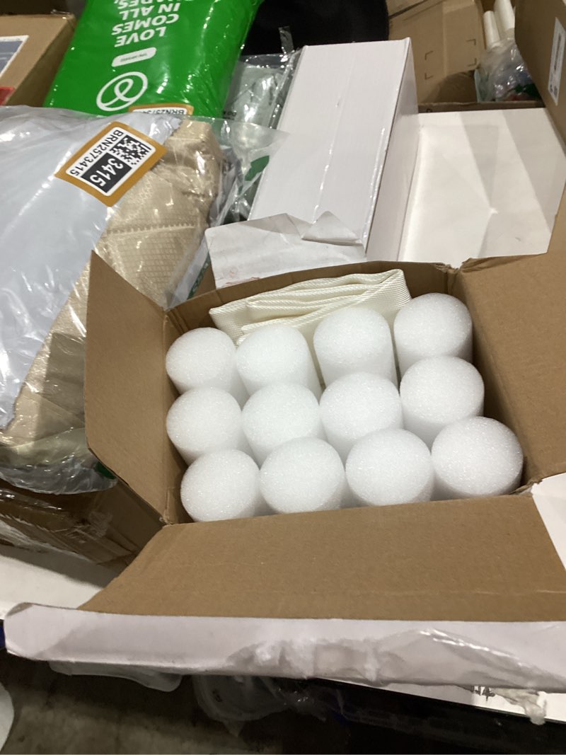 Condition photo showing Good Condition for Comfyanno Under Door Draft Stopper - Bottom Door Gap Filler & Seal - Fits 30” to 36” Door, Block Cold Air, Noise, Sound, Wind, Bugs, Easy to Install, Double Side Block, No Adhesive, White 36 Inch (Pack of 2) White