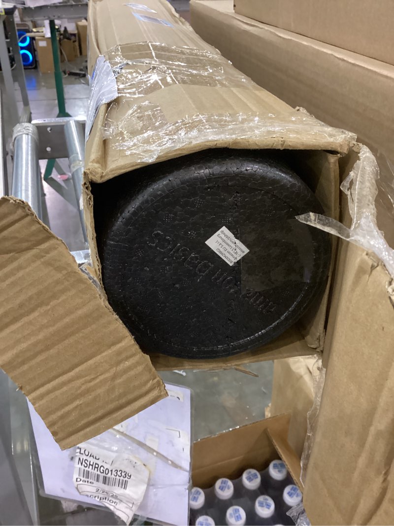 Condition photo showing New/Like New for Amazon Basics High Density Foam Roller Black 36 Inches