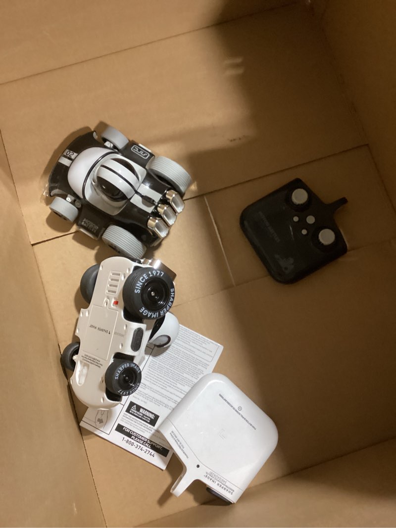 Condition photo showing Good Condition for Sharper Image® Motor Battles RC Team Battle Racers – Remote Control Combat Cars with LED Lights & Damage Indicators for Multiplayer Action| RC Stunt Bumper Car Fighting Game| Toy Gift for Boys Kids