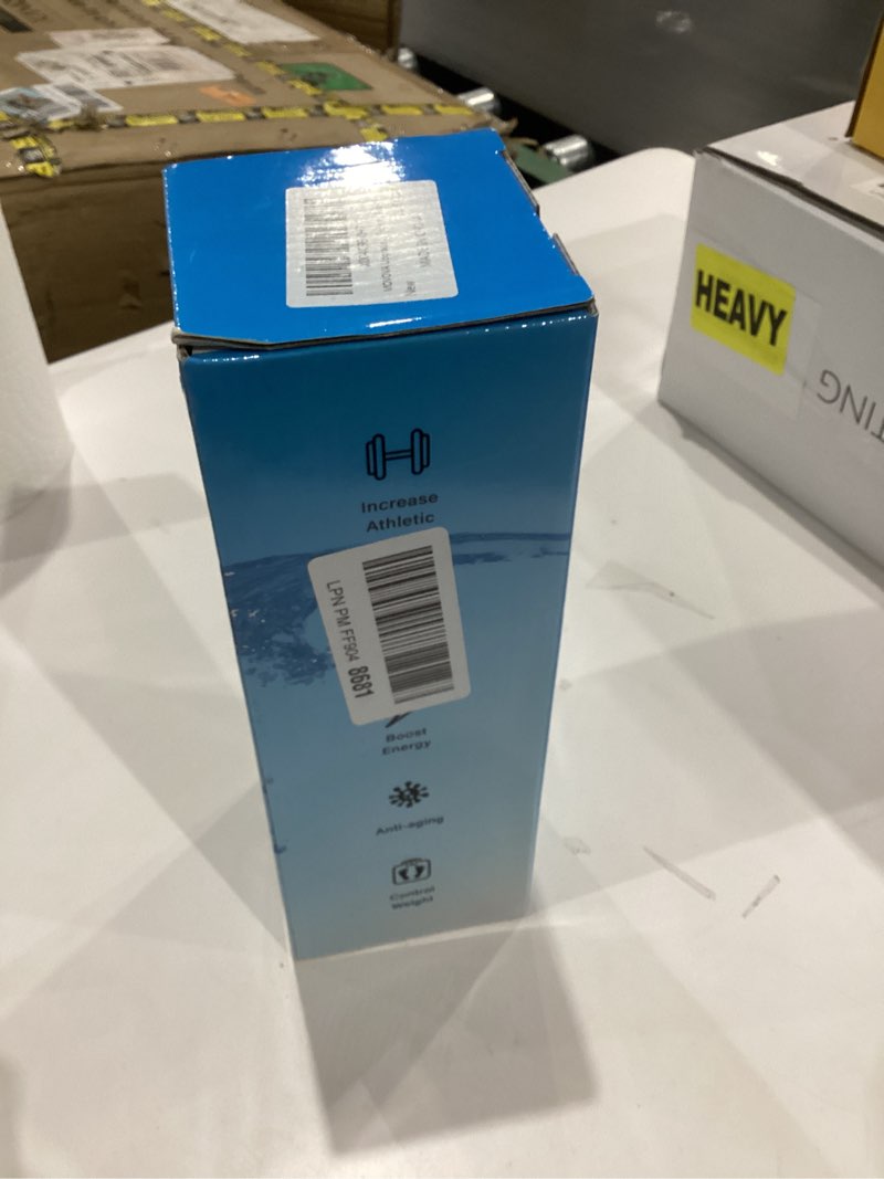 Condition photo showing As Is for Upgrade Hydrogen Water Bottle, 3Min 2200PPB Hydrogen Water Bottle Generator -SPE PEM Tech, 14OZ Portable Hydro Water Bottle Machine, Birthday Xmas Gift for Husband,Wife,Family,Friends,Travel Black