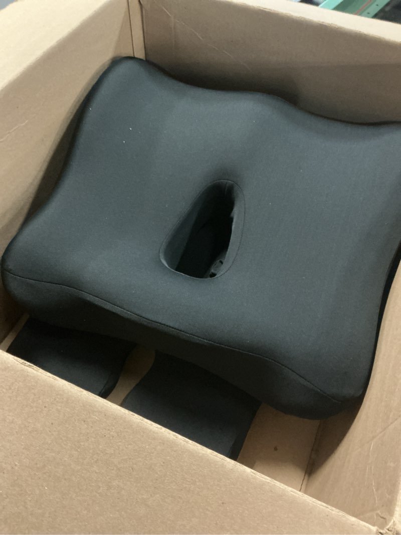 Condition photo showing As Is for JIPORIER Lumbar Support Pillow for Office Chair,Seat Cushion with Back Support,Office Chair Cushion 