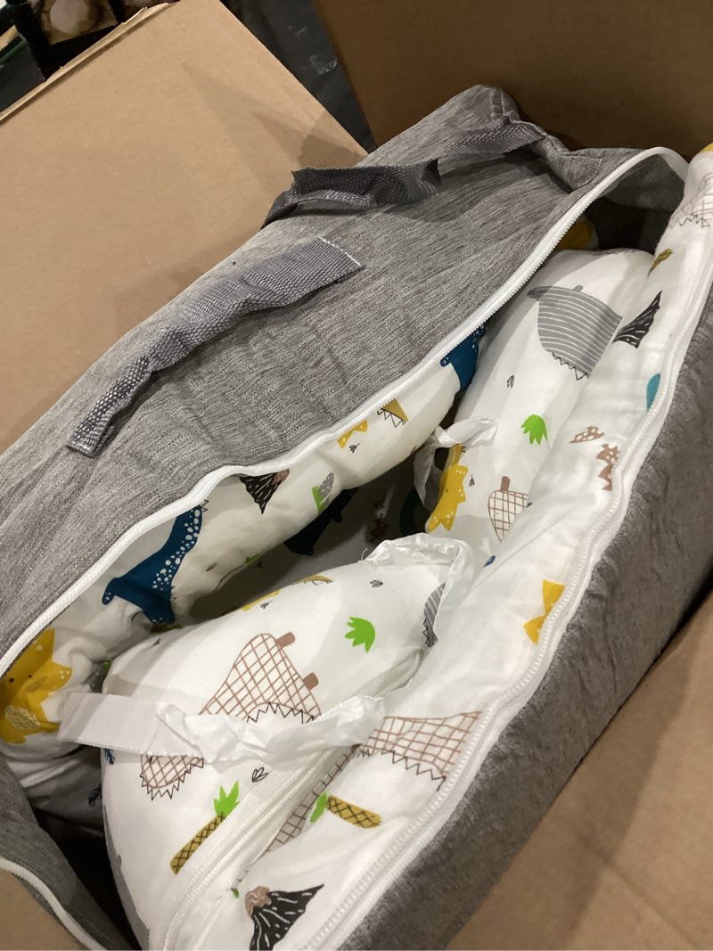 baby lounger, foldable portable infant lounger, baby nest cover, suitable for 0-24 months newborn ba