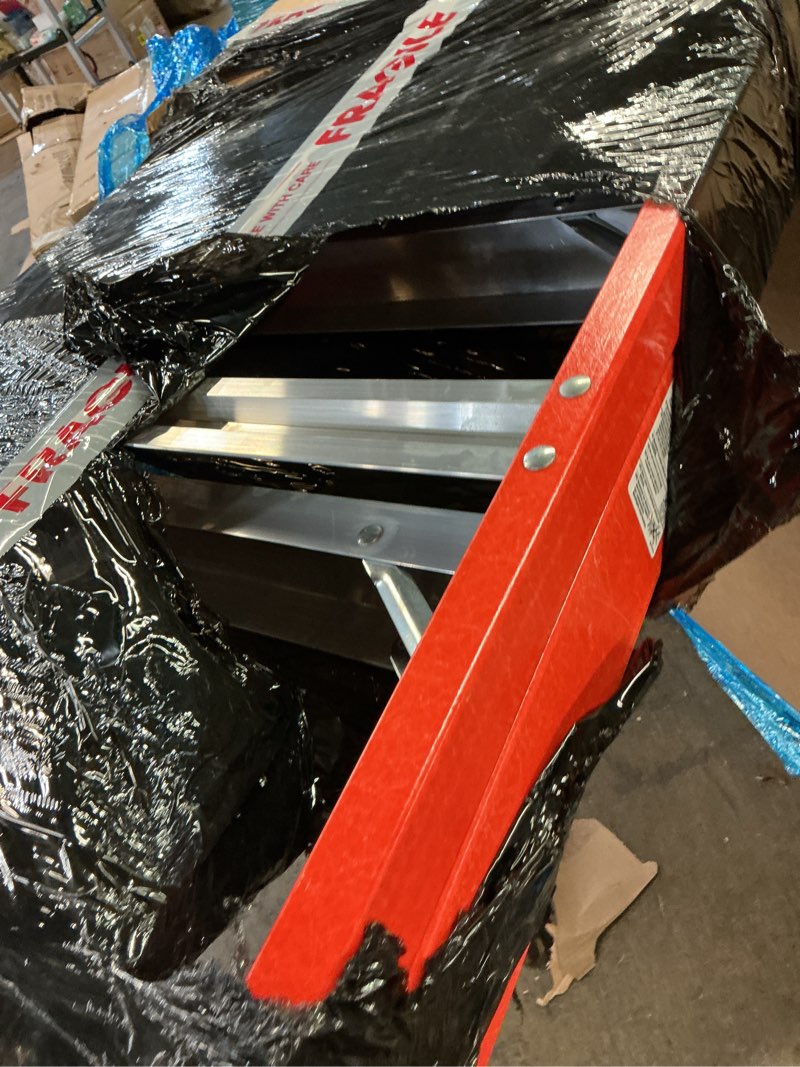 Condition photo showing Good Condition for Louisville Ladder 12-Foot Fiberglass Step Ladder, 300-Pound Load Capacity, Type IA, FS1512 12 feet Ladder