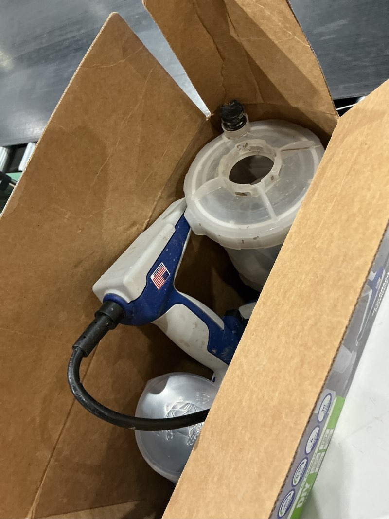 Condition photo showing As Is for graco truecoat 360 2000 psi plastic handheld paint sprayer