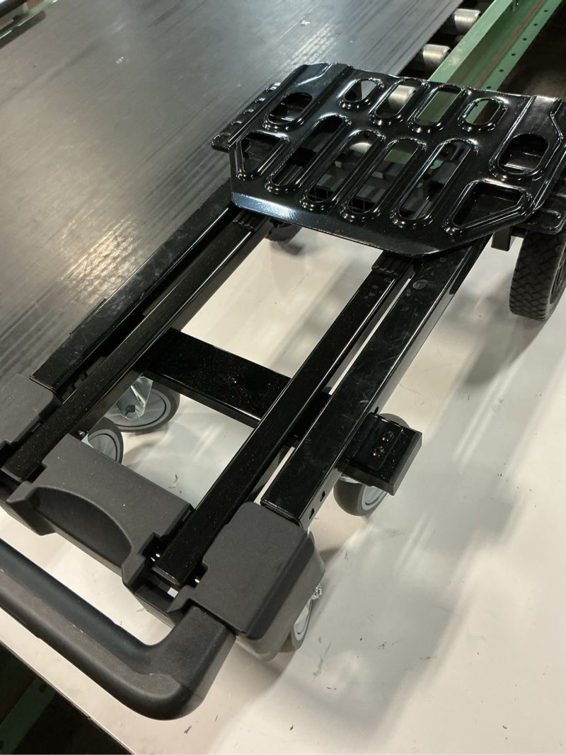 Condition photo showing Good Condition for kedsum 3-in-1 convertible hand truck dolly, 600lbs heavy duty dolly cart with wheels, dolly cart with adjustable handle & caster wheels for home,office,school, 6 wheels innovative design, collapsible