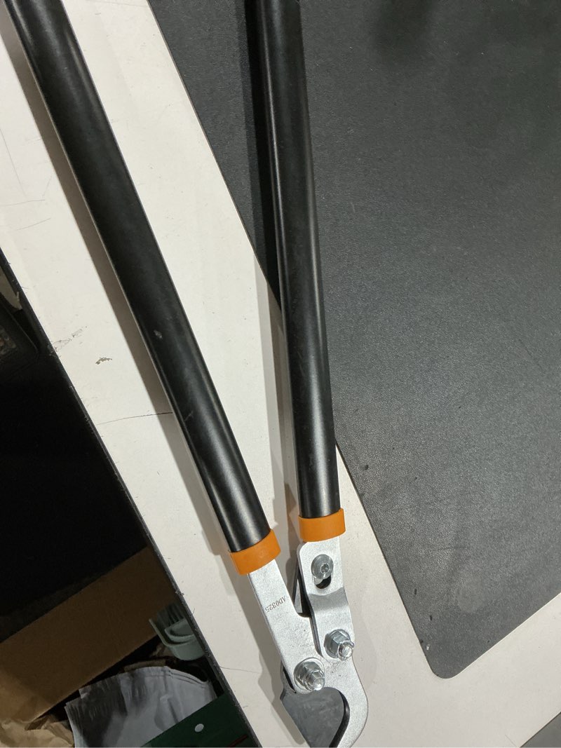 fiskars 28-inch power-lever garden bypass lopper and tree trimmer, sharp precision-ground steel blad