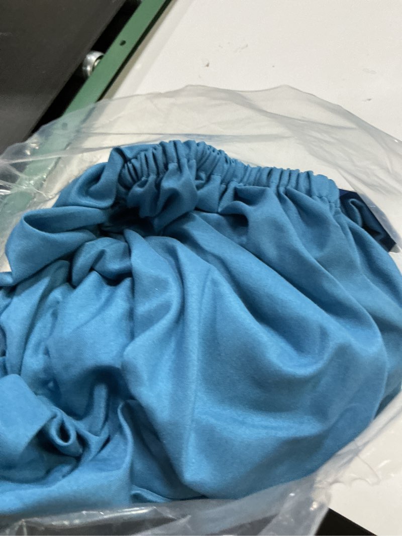 Condition photo showing Good Condition for Extra Deep King Fitted Sheet - Hotel Luxury Single Fitted Sheet Only - Easily Fits 18 inch to 24 inch Mattress - Ultra Soft, Wrinkle & Fade Free w/Extra Deep Pockets - Breathable & Comfy - Denim Blue King 20 - Denim Blue