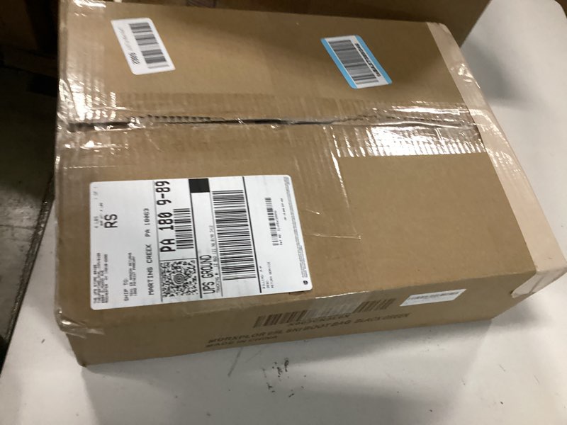 Condition photo showing As Is for Ski Boot Bag - 65L Padded, Waterproof Ski Travel Backpack for Gear & Accessories Black green