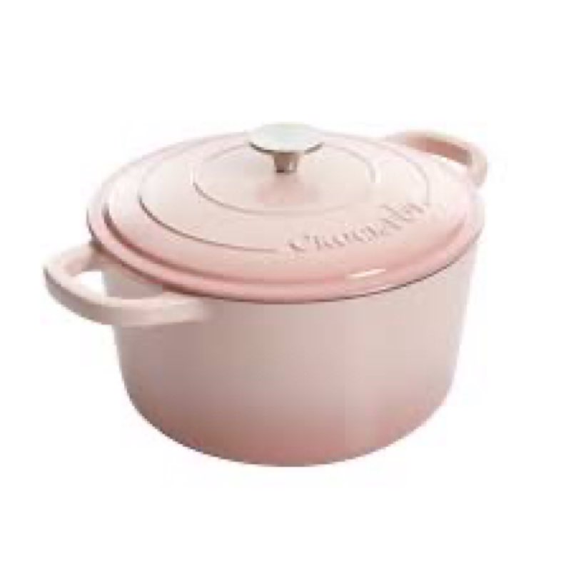 crock-pot artisan non-stick cast iron round dutch oven