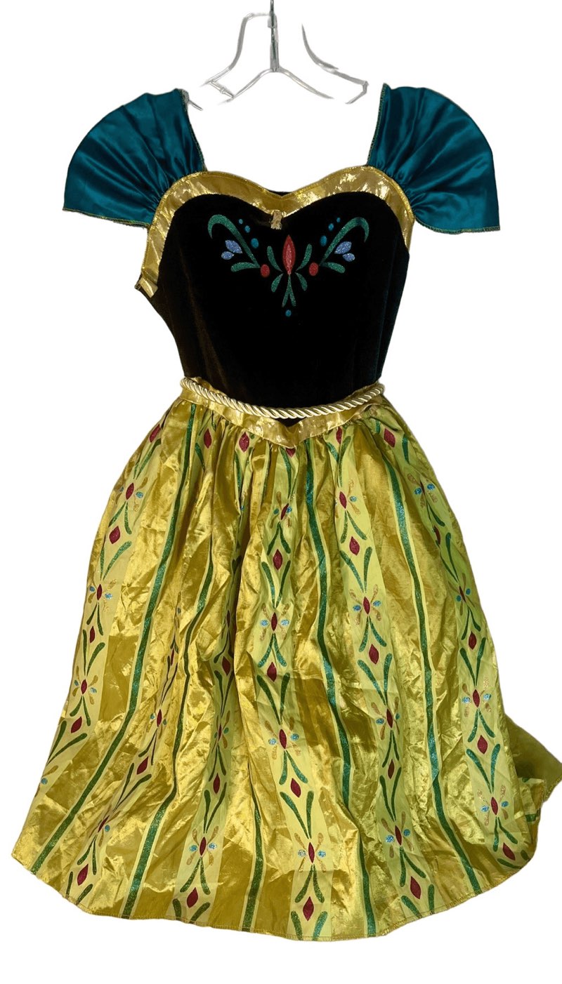 Frozen Anna Coronation Day Fancy Dress Child Costume