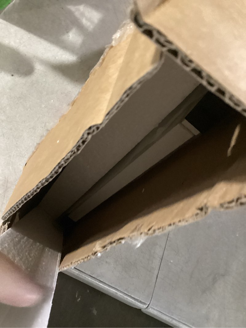 Condition photo showing New/Like New for wohomo folding desk, 31.5" small desk for small spaces, easy assemble foldable computer desk for laptop, mini portable working table narrow wooden writing workstation for home office, white small size:31.5 x 15.7 white