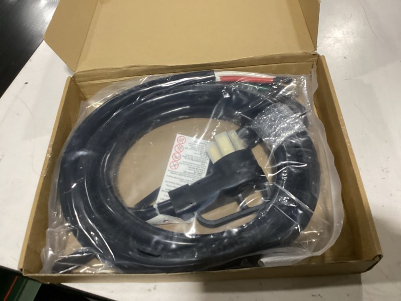 Condition photo showing New/Like New for kanayu 10 ft 6/8 awg 50 amp 4 prong replacement rv power cord compatible with nema 14-50p to 4-wire, compatible with ev plug/j1772 connector, 6/3+8/1 awg stw, etl listed 10 ft n14-50p, 8/1+6/3 awg