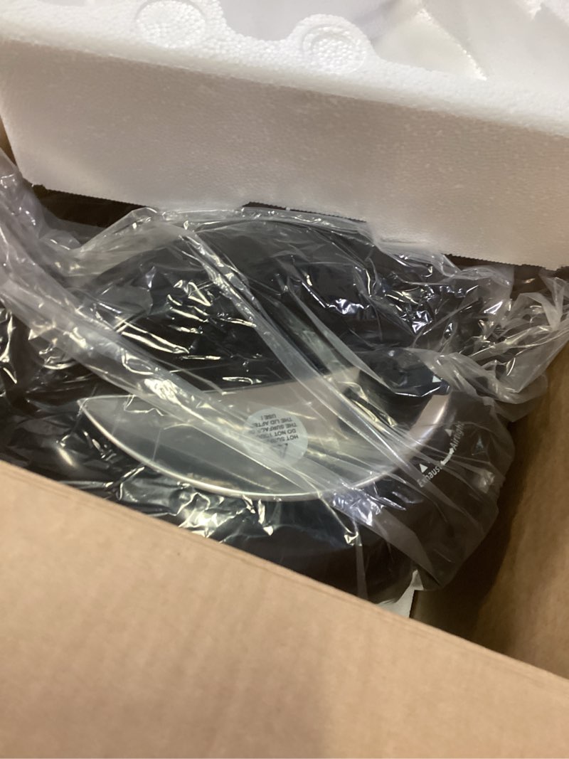 Condition photo showing Good Condition for 1200W 12-in-1 Electric Pressure Cooker 8Qt, Stainless Steel Pressure Cooker, Slow Cook Rice Cooker Steamer Sauté, Yogurt Maker, Warmer & Sterilizer with Recipe, Safer Venting Design, Black 8 Quarts Black 8 Quart